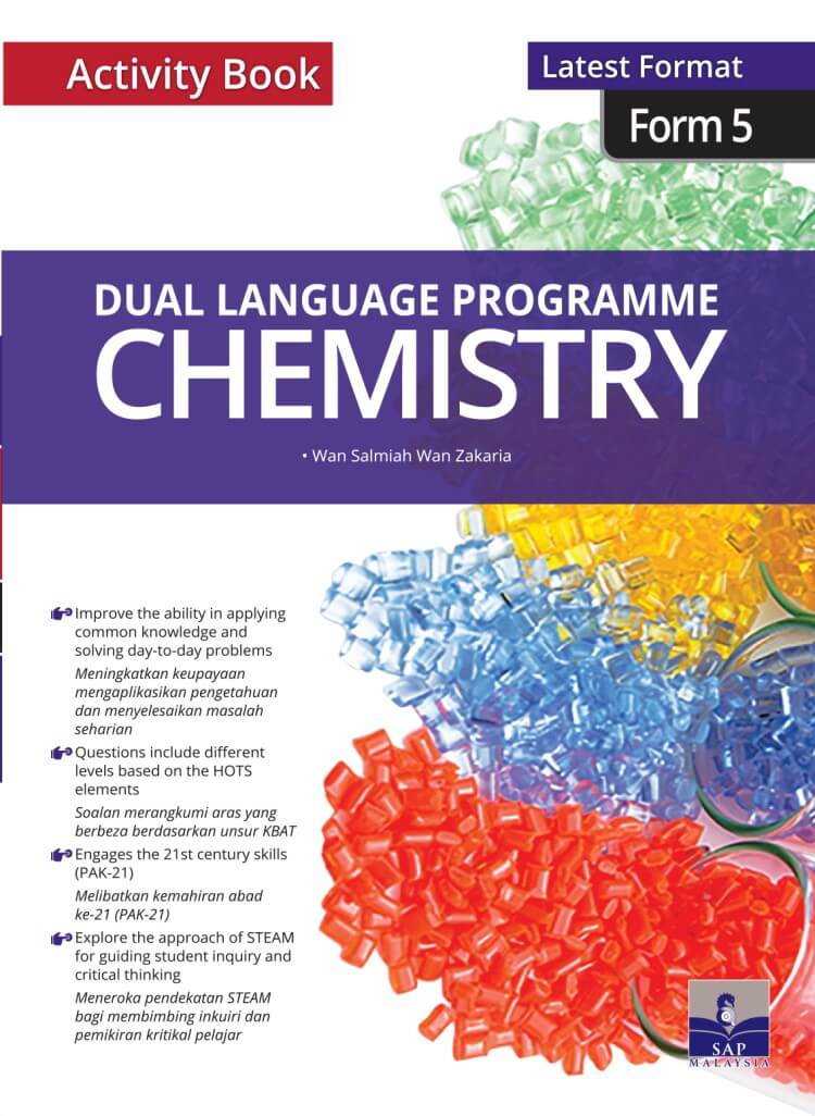 Dual Language Programme Chemistry Form 5  SAP Publications Malaysia
